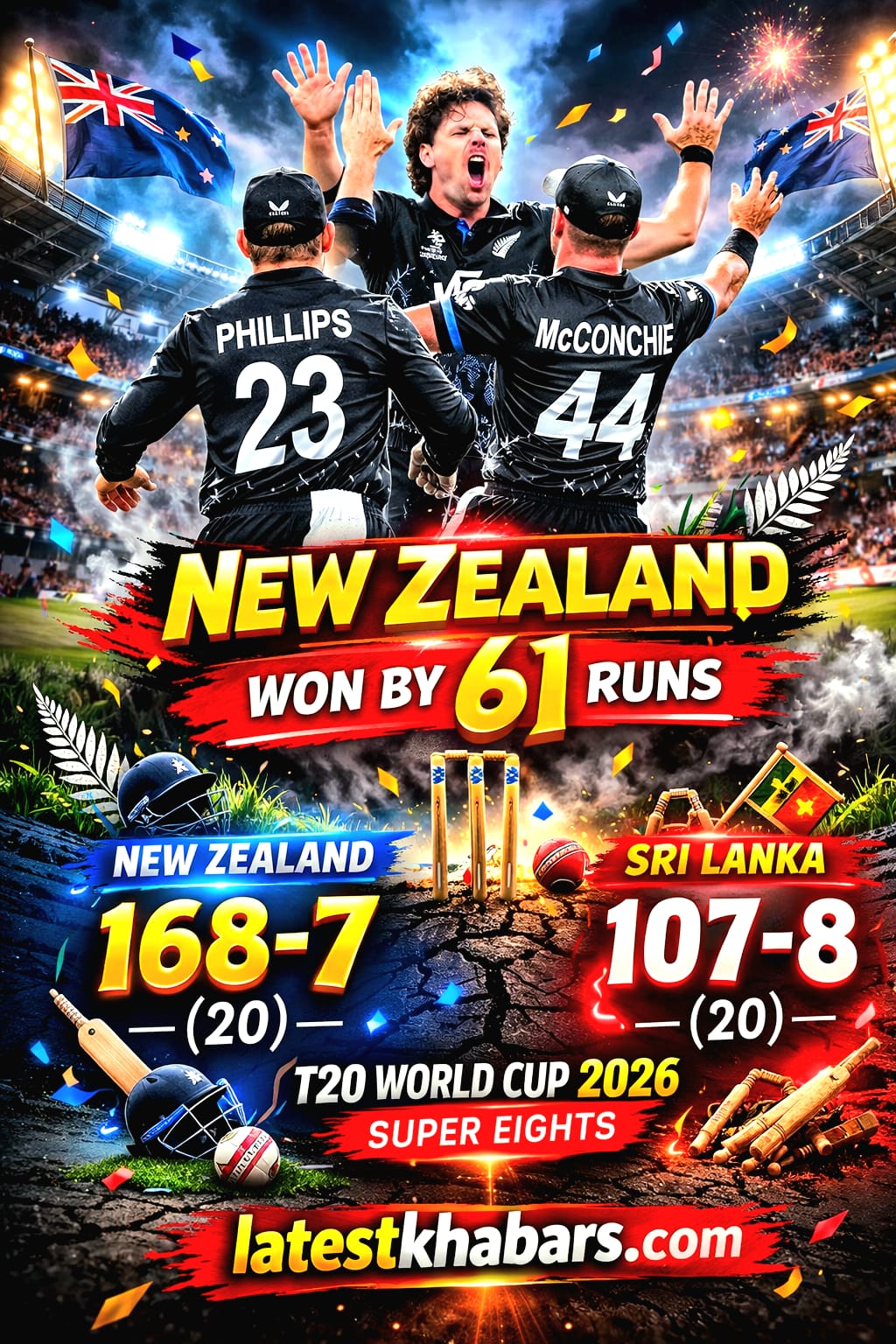 Newzeland vs Srilanka