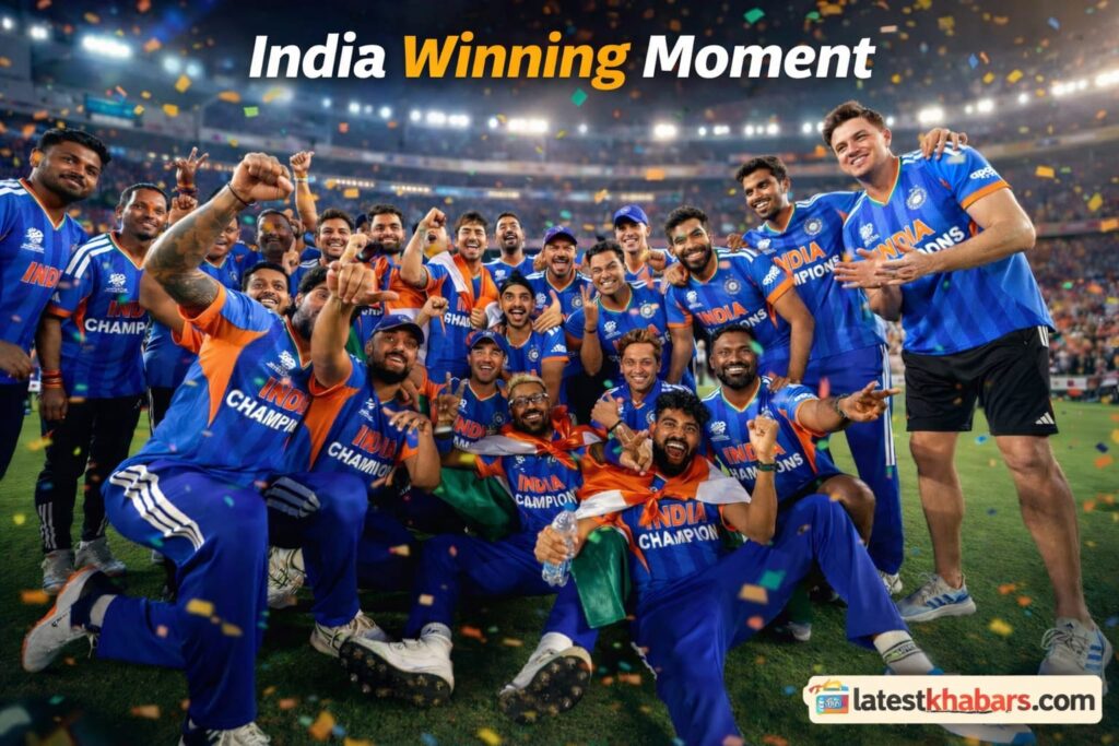 <iframe width="1015" height="571" src="https://www.youtube.com/embed/5ACv6Yp_rDo" title="भारत बना चैंपियन | Hindi Highlights | IND v NZ | Men’s T20 World Cup Final" frameborder="0" allow="accelerometer; autoplay; clipboard-write; encrypted-media; gyroscope; picture-in-picture; web-share" referrerpolicy="strict-origin-when-cross-origin" allowfullscreen></iframe>